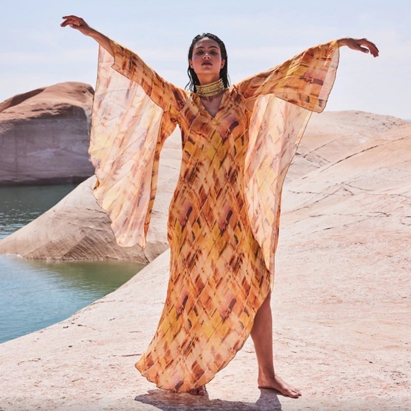 cult gaia Dresses & Skirts - Cult Gaia NWT Shira Summer Haze Dress MSRP$620 in 100% Viscose with inside Slip.